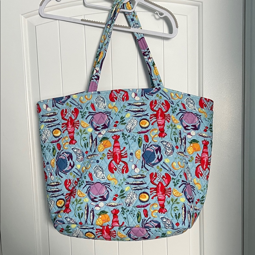 Vera Bradley Seafood Boil Print Grand Tote